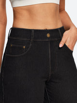 IUGA FlexDenim® Hight Waist Denim Shorts With Pockets | Affordable Yoga Leggings & Activewear by IUGA