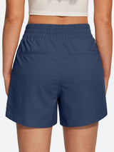 IUGA High Waisted Pull-On Comfy Linen Shorts With Pockets | Affordable Yoga Leggings & Activewear by IUGA