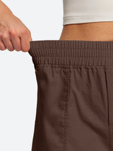 IUGA High Waisted Pull-On Comfy Linen Shorts With Pockets | Affordable Yoga Leggings & Activewear by IUGA