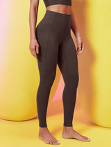 IUGA FlexTight High-Waist Sandwich No Front Seam Tummy Control Leggings With Pockets