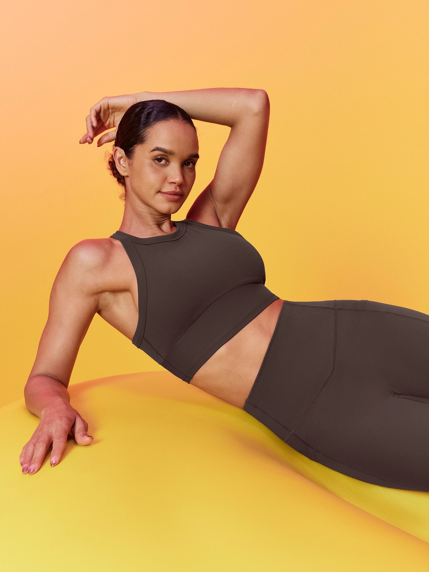IUGA FlexTight High-Waist Sandwich No Front Seam Tummy Control Leggings With Pockets