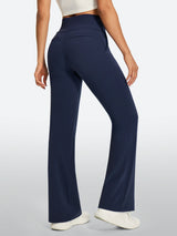 IUGA Women’s High-Waisted Tummy Control & Pull-On Bootcut Yoga Pants With Pockets