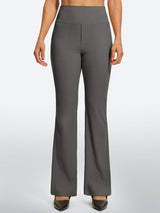 IUGA Women’s High-Waisted Tummy Control & Pull-On Bootcut Yoga Pants With Pockets