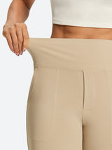IUGA Women’s High-Waisted Tummy Control & Pull-On Bootcut Yoga Pants With Pockets