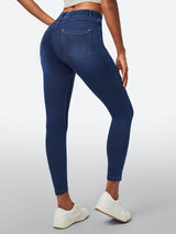 IUGA FlexDenim™ High Waisted Pull On Tummy Control Stretchy Jeans With Pockets - IUGA