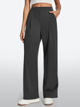IUGA High-Waisted Waffle Work Pants - IUGA