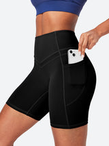 IUGA PowerTight No Front Seam Sandwich Shorts - IUGA