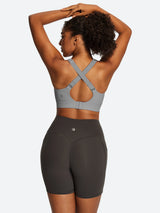 IUGA High Impact Adjustable Criss Cross Back Sports Bra | Affordable Yoga Leggings & Activewear by IUGA