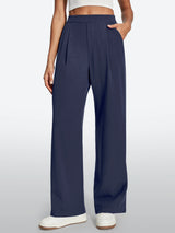 IUGA High-Waisted Waffle Work Pants - IUGA