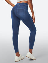 IUGA FlexDenim™ High Waisted Pull On Tummy Control Stretchy Jeans With Pockets - IUGA