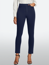 IUGA Pull On Stretchy Work Pants With Pockets | Affordable Yoga Leggings & Activewear by IUGA