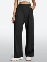 IUGA High-Waisted Waffle Work Pants - IUGA