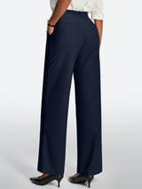 IUGA High-Waisted Wrinkle-Resistant Wide-Leg Work Pants - IUGA