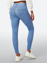IUGA FlexDenim™ High Waisted Pull On Tummy Control Stretchy Jeans With Pockets - IUGA