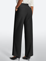 IUGA High-Waisted Wrinkle-Resistant Wide-Leg Work Pants - IUGA
