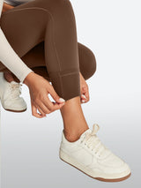 IUGA HeatLab® Waterproof No Front Seam Fleece-Lined High-Waist Drawstring Leggings | Affordable Yoga Leggings & Activewear by IUGA