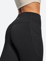 IUGA Heatlab® Sandwich Waistband Fleece Lined No Front Seam Leggings | Affordable Yoga Leggings & Activewear by IUGA