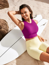 IUGA High Neck Cross Back UPF 50+ Swim Bra - IUGA
