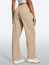IUGA High-Waisted Waffle Work Pants - IUGA