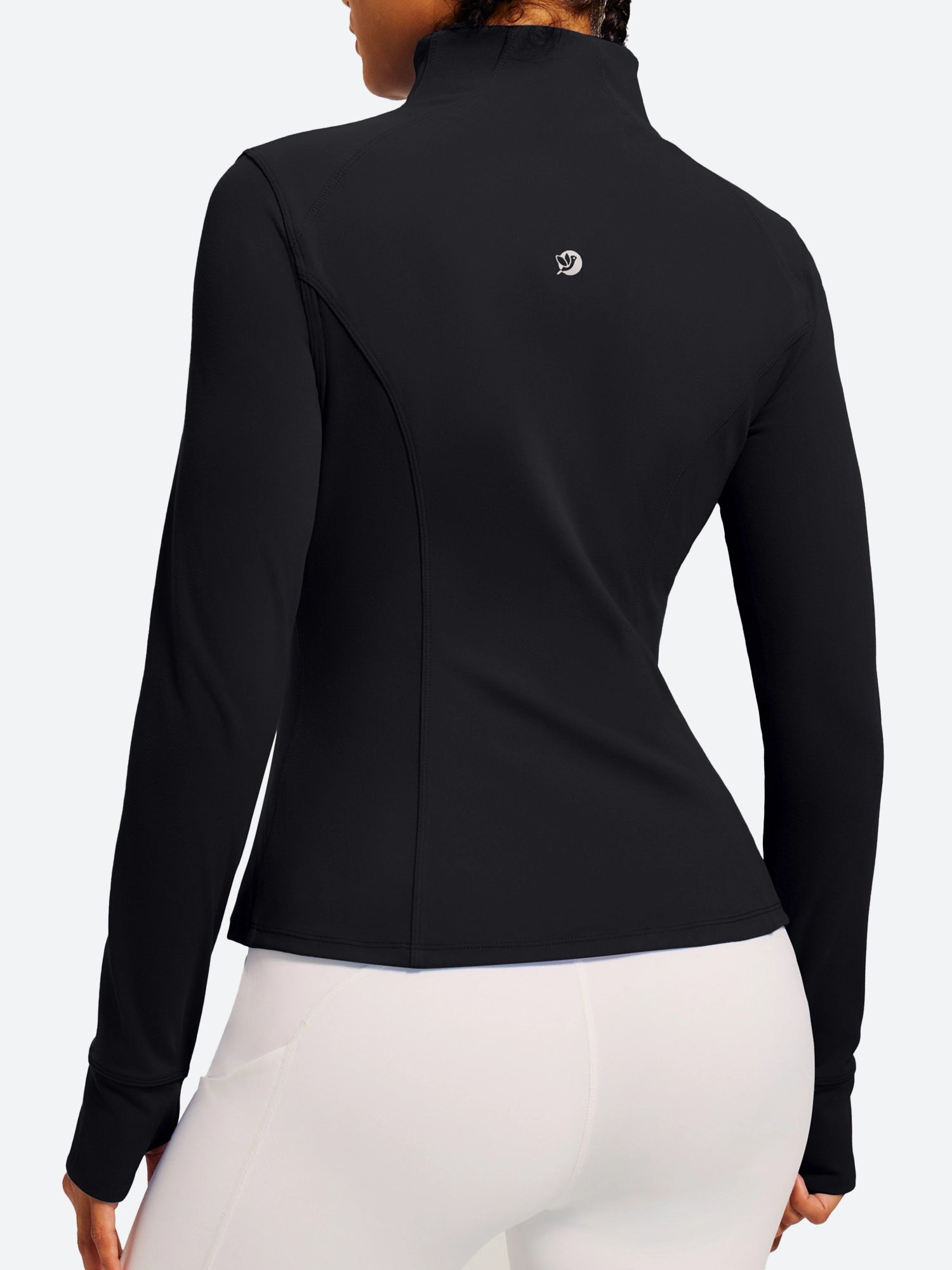 IUGA FlexTight Full Zip Lightweight Running Track Jacket With Thumbholes | Affordable Yoga Leggings & Activewear by IUGA