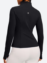 IUGA FlexTight Full Zip Lightweight Running Track Jacket With Thumbholes | Affordable Yoga Leggings & Activewear by IUGA