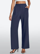 IUGA High-Waisted Waffle Work Pants - IUGA