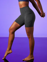 IUGA PowerTight No Front Seam Sandwich Shorts - IUGA
