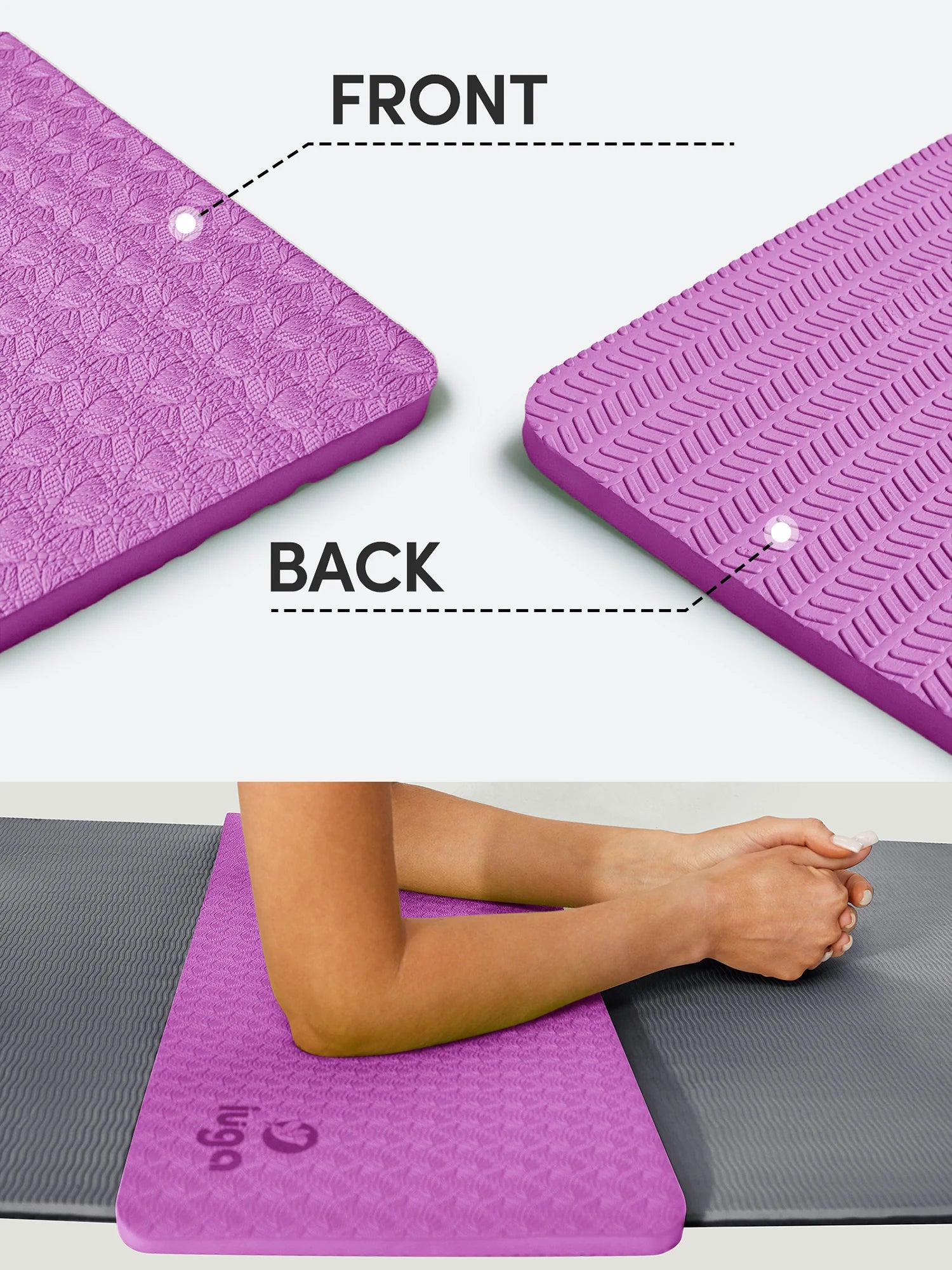 IUGA Non-Slip Yoga Knee Pads