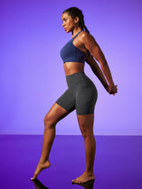 IUGA PowerTight No Front Seam Sandwich Shorts - IUGA
