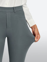 IUGA Pull On Stretchy Work Pants With Pockets | Affordable Yoga Leggings & Activewear by IUGA