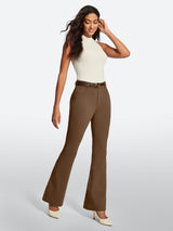 IUGA Stretchy Pull On Bootcut Work Pants With Pockets
