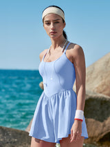 IUGA Sleeveless Sun-protective Rompers With Built-in Shorts - IUGA