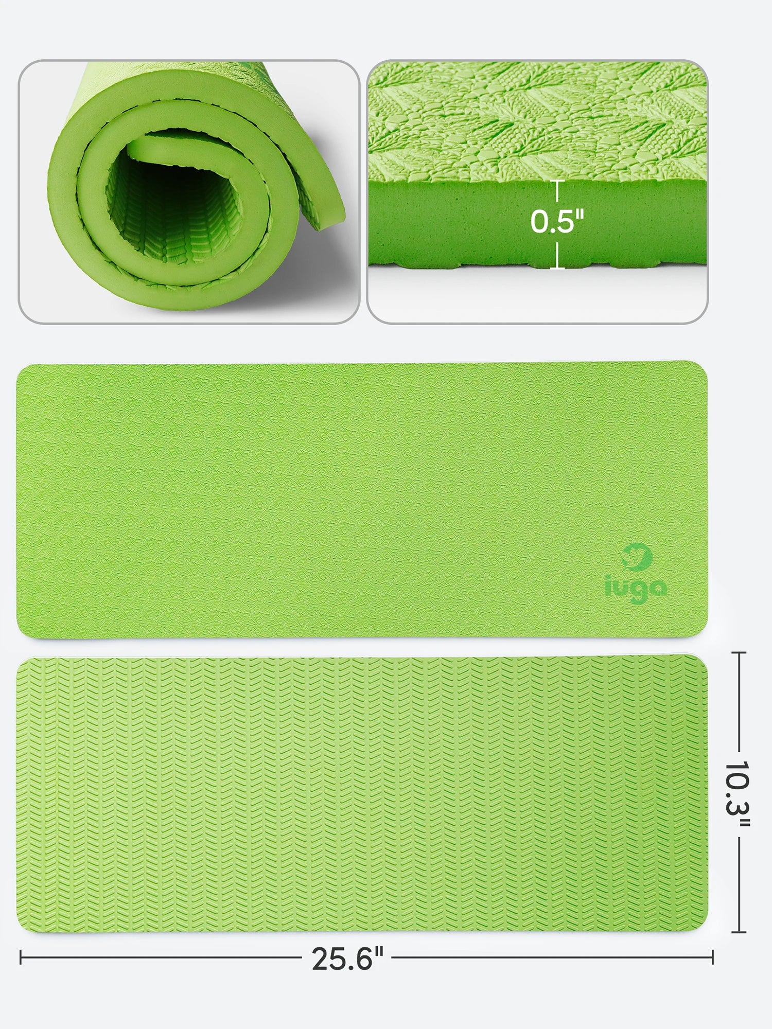 IUGA Non-Slip Yoga Knee Pads