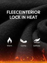 IUGA Turtleneck Long Sleeve Fleece Lined Thermal Shirts With Pockets | Affordable Yoga Leggings & Activewear by IUGA