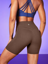 IUGA PowerTight No Front Seam Sandwich Shorts - IUGA