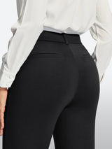 IUGA Pull On Stretchy Work Pants With Pockets | Affordable Yoga Leggings & Activewear by IUGA