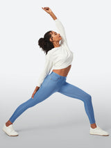IUGA FlexDenim™ High Waisted Pull On Tummy Control Stretchy Jeans With Pockets - IUGA