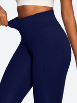 IUGA PowerTight Sandwich Scrunch Butt Lifting No Front Seam Compression Leggings With Pockets | Affordable Yoga Leggings & Activewear by IUGA