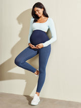 IUGA Over Belly Comfy Stretch Maternity Jeans | Affordable Yoga Leggings & Activewear by IUGA