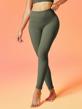 IUGA Flextight No Front Seam Scrunch Leggings With Pockets