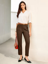 IUGA Stretch Comfy Skinny Leg Work Casual Pants | Affordable Yoga Leggings & Activewear by IUGA