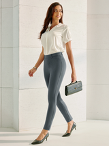 IUGA Pull On Stretchy Work Pants With Pockets | Affordable Yoga Leggings & Activewear by IUGA