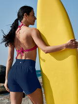 IUGA 5'' High Waisted Quick Dry UPF 50+ Swim Board Shorts - IUGA