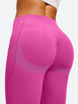 IUGA PowerTight Butt Lifting No Front Seam Leggings With Pockets - IUGA