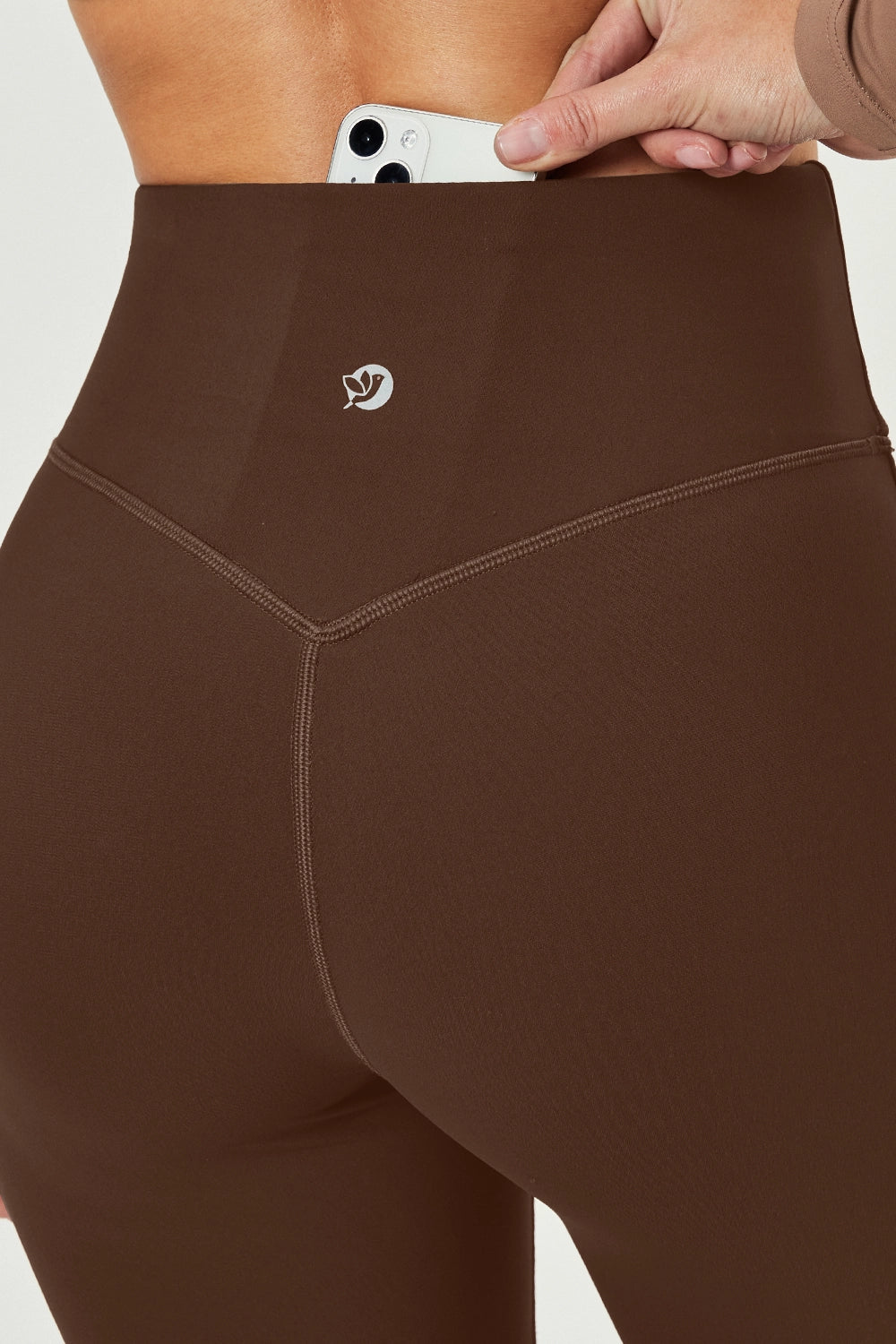 IUGA Sandwich No Front Seam Flare Yoga Pants