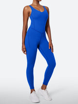 IUGA One Piece Tummy Control Jumpsuits with Pockets - IUGA
