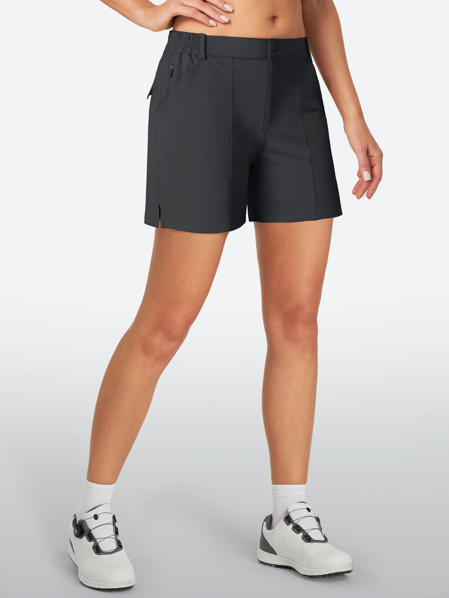 IUGA 5" Quick Dry UPF 50+ Hiking Golf Shorts With Pockets - IUGA