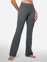 IUGA High Waisted Bootcut Yoga Pants With 4 Pockets - IUGA